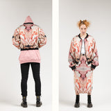 Pink View Bomber Jacket - Pispala Clothing