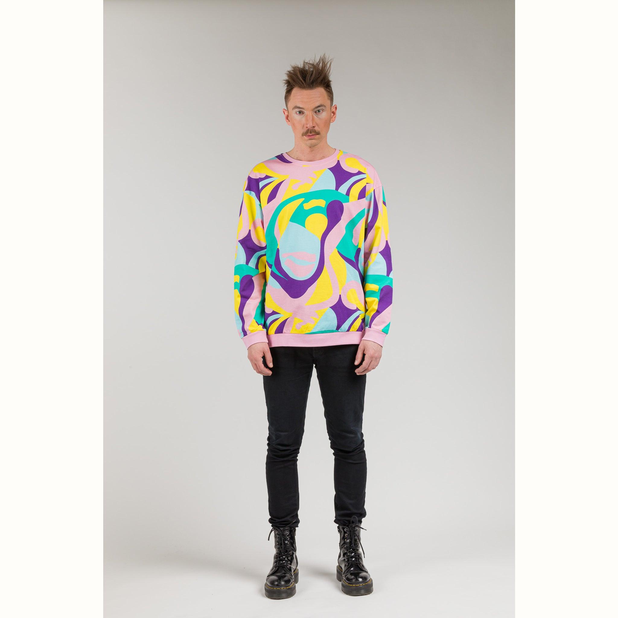 Banana Flamingo Sweatshirt - Pispala Clothing
