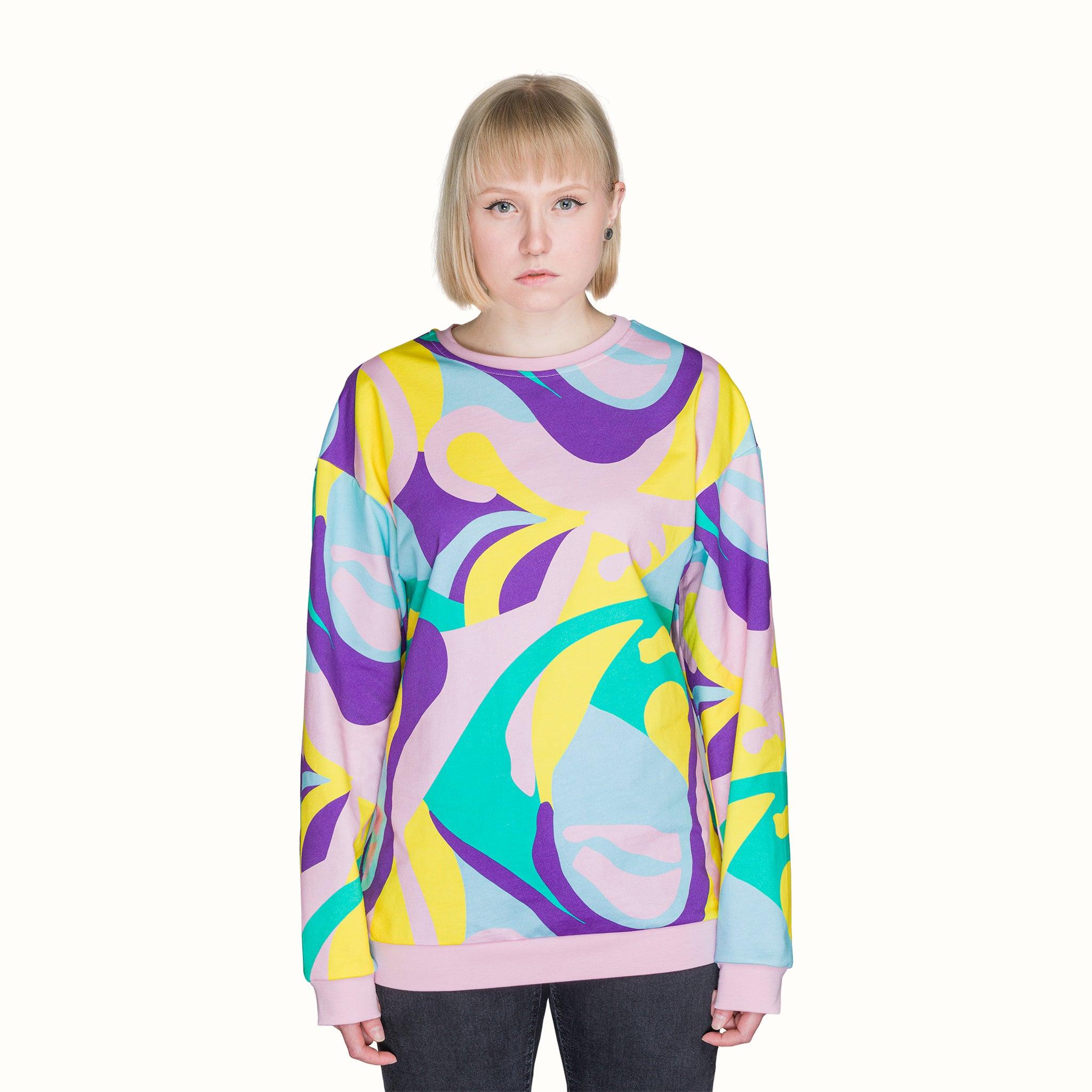 Banana Flamingo Sweatshirt - Pispala Clothing