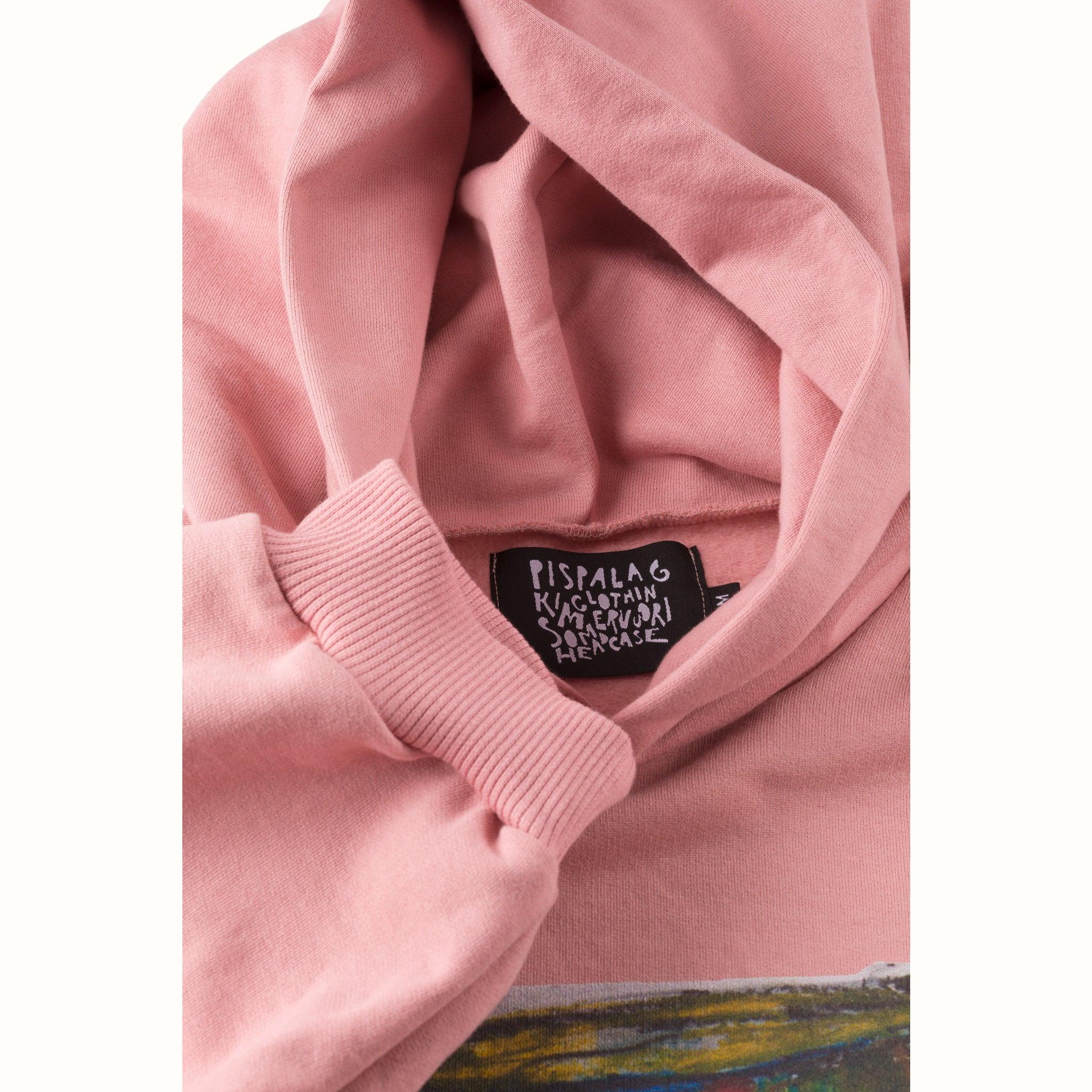 Pispala Clothing - unisex hoodie kim somervuori detail