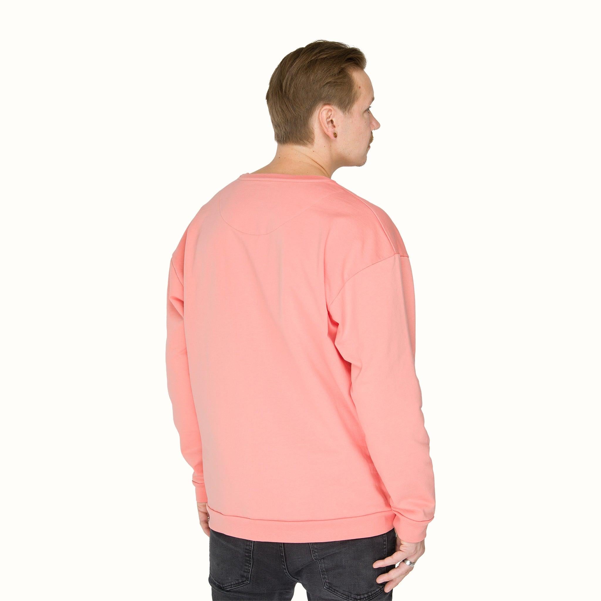 【KOOLOSET】Persona Wool Dumble Sweatshirt Organic Pima Cotton Funnel Neck Sweatshirt - Premium Prints
